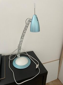 Stolni lampa, modrá E14