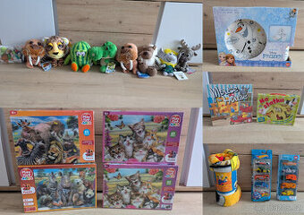 Nové dětské hračky a potřeby