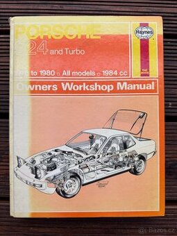 PORSCHE 924 / TURBO originální montážní servisní příručka