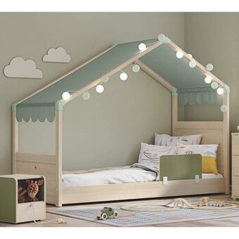 Postel Čilek Dětská Montes se střechou 90x200