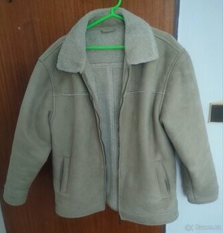 Zimní super bunda, kožešina velikost L, stylová