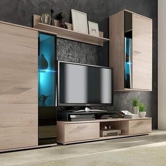 KRÁSNÁ OBÝVACÍ STĚNA DUB SONOMA