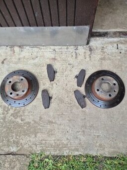 Přední brzdy na Škoda felicia 1.6