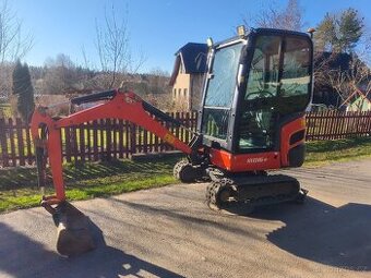 Minibagr Kubota KX016-4, rok 2018, 1950mth  3x lžíce