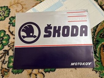 Škoda 105/120 originální prospekt