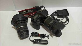 Canon EOS 50D + EF-S 10-22mm + EF-S 18-200mm i jednotlivě - 1