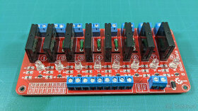 8x Arduino SSR Relay board (3+4 ks)