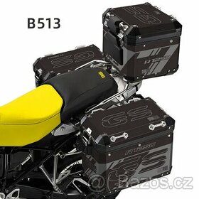 Polepy originálních kufrů BMW R 1250 GS Tripleblack