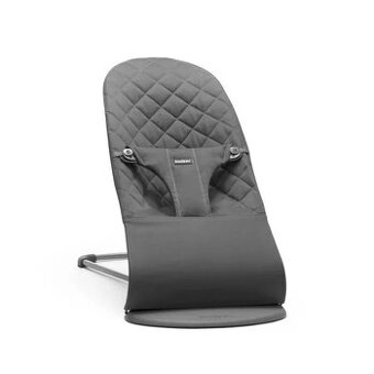 Dětské houpátko BABYBJORN - lehátko BLISS Woven - Antracit