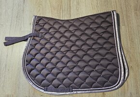 Podsedlová dečka HKM Copper kiss hnědá Full VS