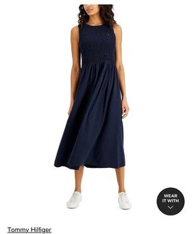 Letní dámské šaty Tommy Hilfiger