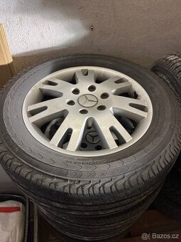 Alu disky 6x130 r17C letní pneu