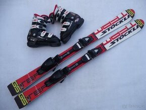 222. Lyže STOCKLI - 120 cm + boty NORDICA 35eu - set