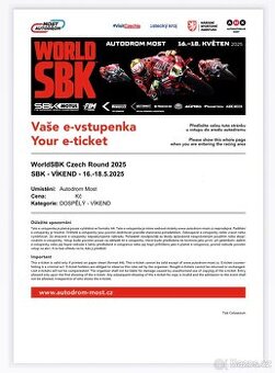 WSBK Most - celý víkend