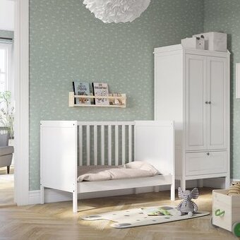 Dětská postýlka Ikea Sundvig + matrace 60x120