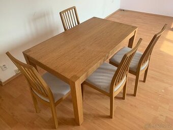 Jídelní stůl IKEA + 4 židle