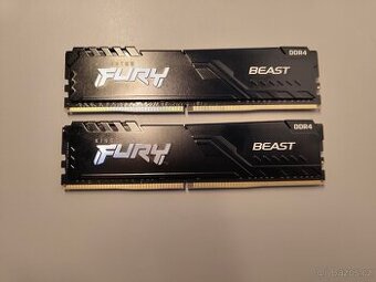 Operační paměť (RAM), 8x2 GB, DDR4, 3200 MHz