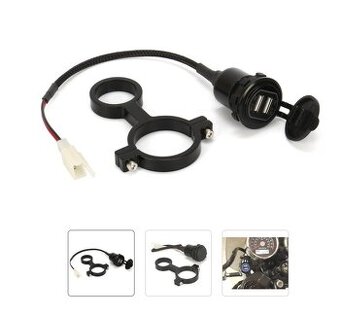 USB ADAPTÉR S DRŽÁKEM A KABELÁŽÍ, 650 INTERCEPTOR A 650 CONT