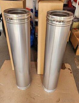 Komín nerezový izolovaný průměr 150mm NOVÝ, 2M