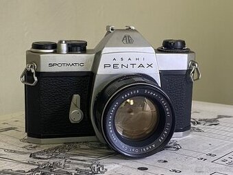 Asahi Pentax Spotmatic SP II + Super Takumar 55mm f/1.