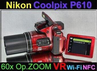 Nikon CoolPix P61016 MPix CMOS60x Op.ZOOMFull HDVWIFIBA