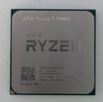 AMD Ryzen 5 5600G, 6C/12T, Radeon Vega 7, bez chladice
