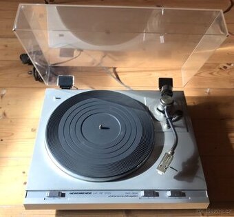 GRAMOFON NORDMENDE RP 1000 (ROK 1980) NOVÁ JEHLA A ŘEMÍNEK