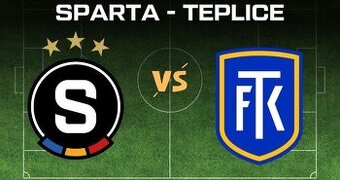Sparta - Teplice  cena za oba