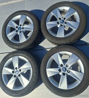 Alu kola Škoda Fabia 2 a Roomster - Rotare 195/55/15