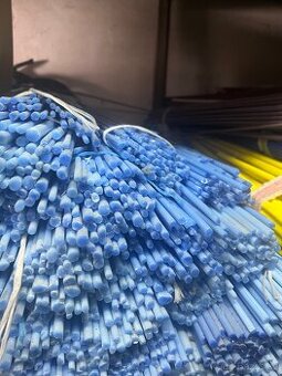 Skleněně tyče různé barvy - 1