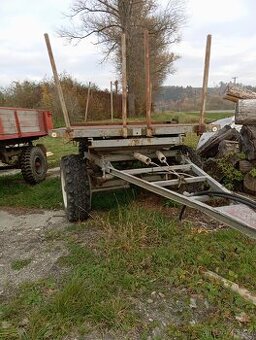 Traktorová čtyřkolová vlečka Hw6011