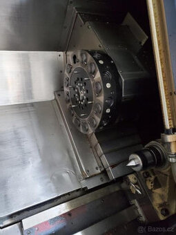 CNC soustruh Leadwell LT-25M, 2001 - dopravník třísek, koník