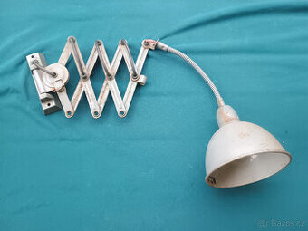 Industriální lampa pružinová