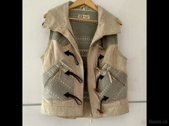 Kožená vesta Tom Tailor, vel.40