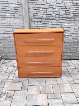 Prodám komodu se 4 zásuvkami - 1