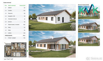 Projekt RD 4+kk v Ostrově, v lokalitě Květnová, včetně stave