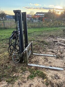 Paletizační vidle za traktor