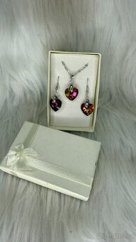 Sada bižuterie ,,srdce" AB