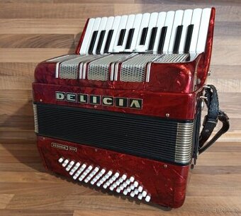 Akordeon (harmonika, heligonka) Delicia Junior, jako NOVÝ