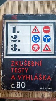 Pravidla silničního provozu, testy