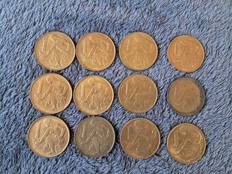 1 Koruna ČSFR 1991 - 1992 - 1