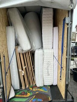 Prodám 2 kusy roštů 90x200 kus 749,- jako nové