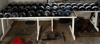 Stojany na jednoruční činky