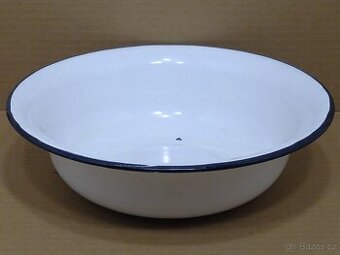 Retro smaltovaný lavor mísa SSSR 28cm