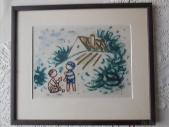 Čapek Josef (1887-1945), Jablíčko, první originální ofsetový