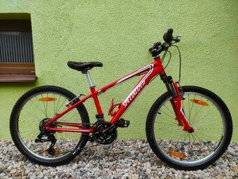 Značkové dětské kolo SPECIALIZED 24" (červená)