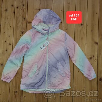 vel 164 - bunda,mikina, leginy....