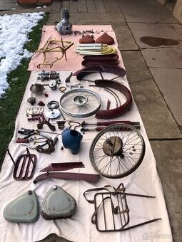 Jawa 250 Pérák FJ 1947 – kompletní, GO motoru, psaný na mě