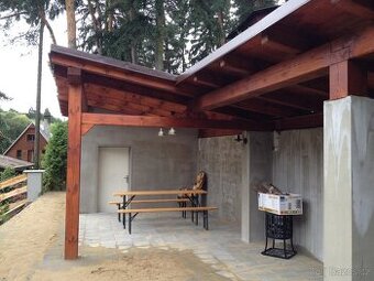 Střecha, pergola, zahradní domek, opravy, rekonstrukce