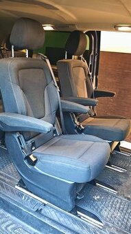 Kapitanske sedačky 2ks - mercedes w447 Vito V-classe